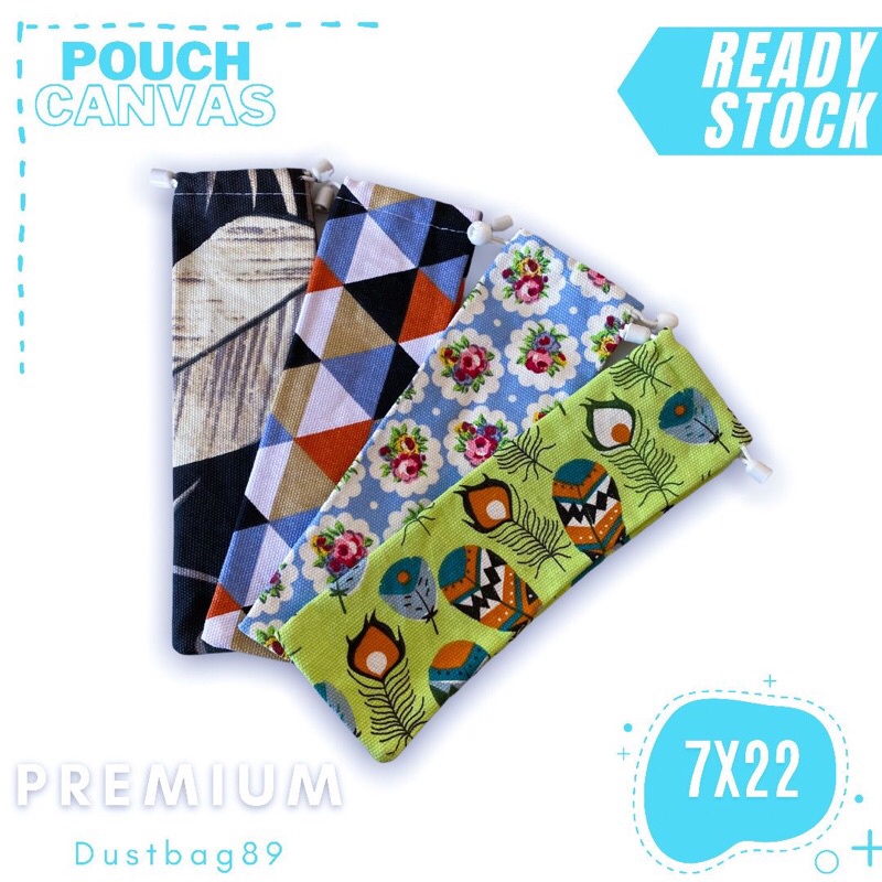 POUCH KANVAS KANTONG SOUVENIR SENDOK | VB 7.22