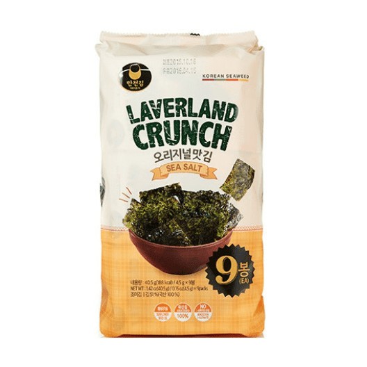

Manjun Laverland Crunch Sea Salt - 9 x 4.5 gr