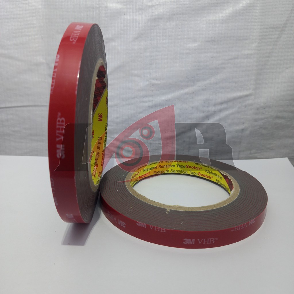 Double Tape 3M VHB 4900 size 12mm 450cm Lem Dobel Perekat Automotive