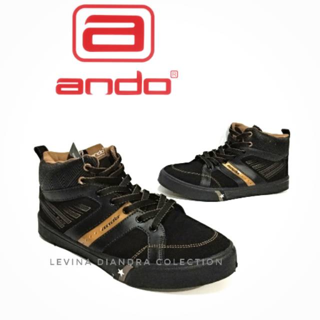 SEPATU ANDO BLACKGOLD 40-42