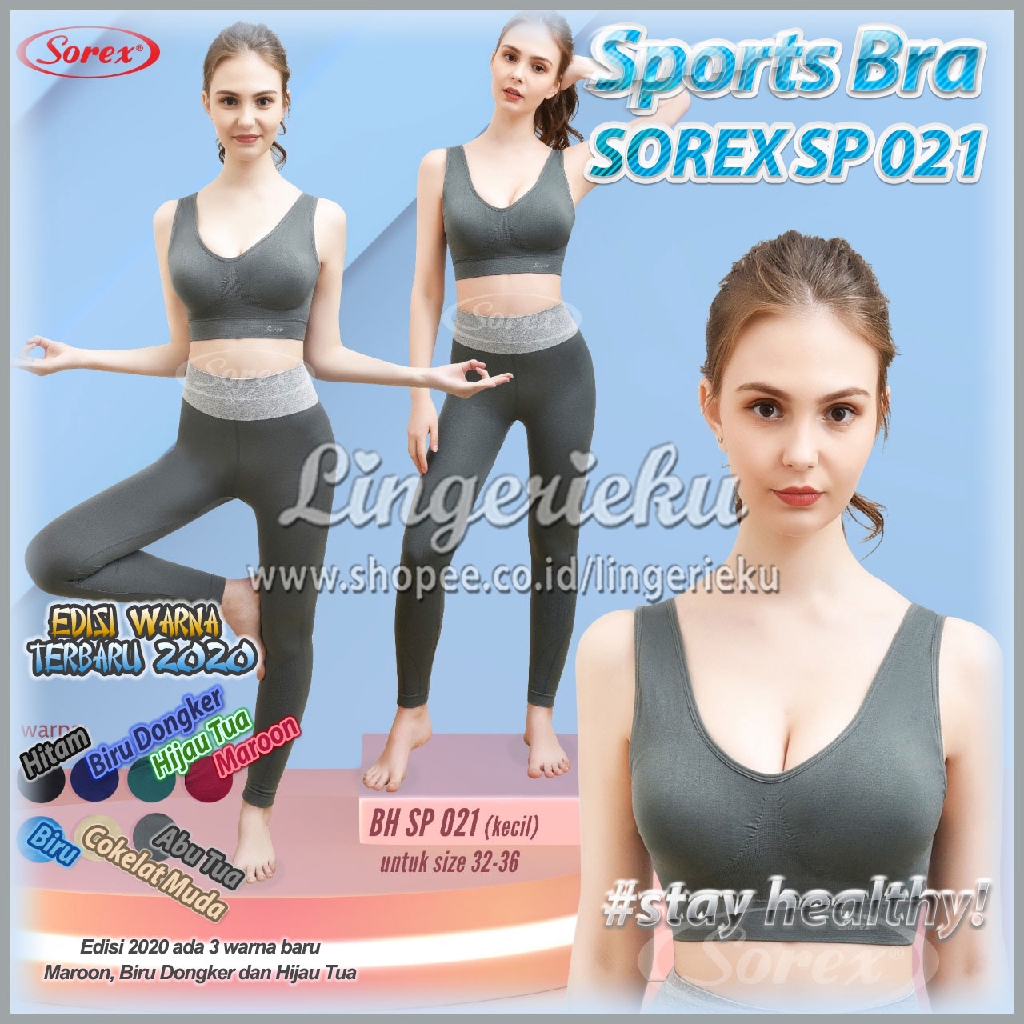 Sorex SP 021 BH Senam Olahraga Sport Bra Wanita Terbaru Dijamin Murah