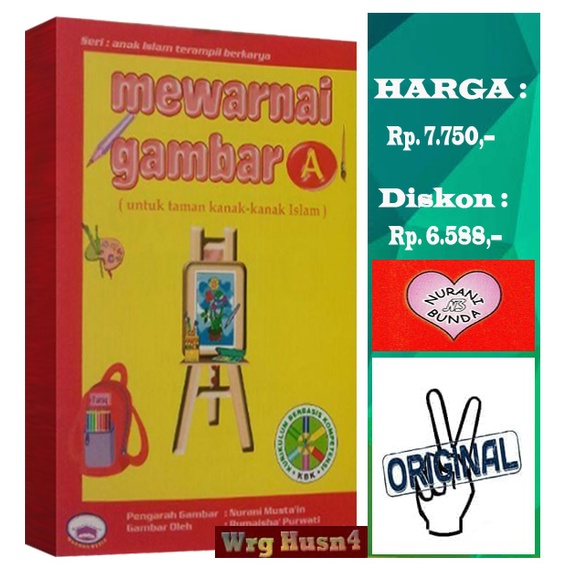 Buku Mewarnai Gambar Untuk TK Islam