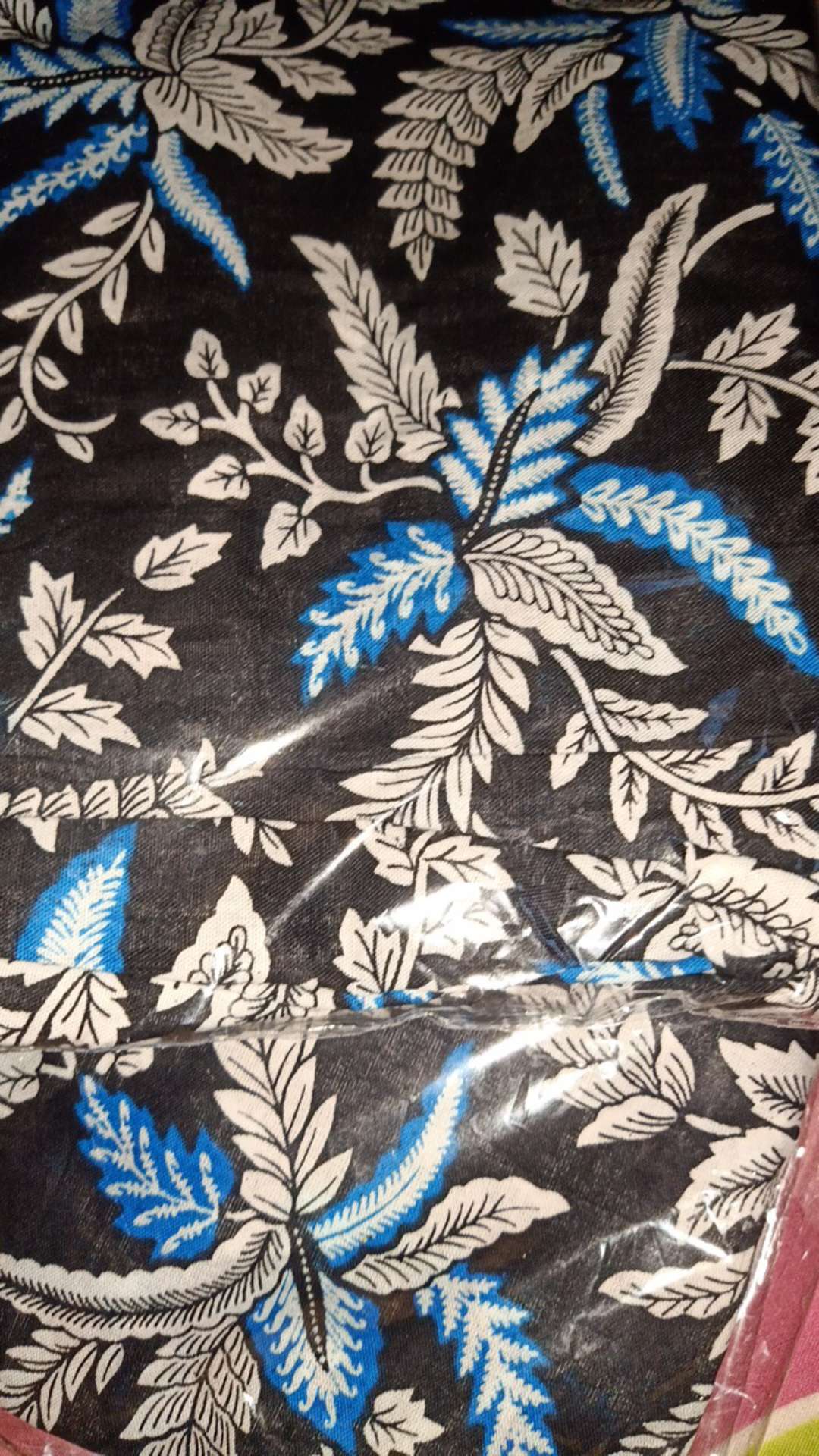 Gamis Batik Motif Biru Terlaris Garansi Shopee!