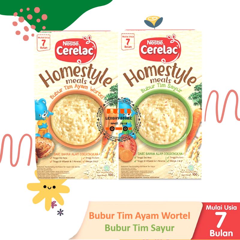 BUBUR CERELAC HOMESTYLE 100GR