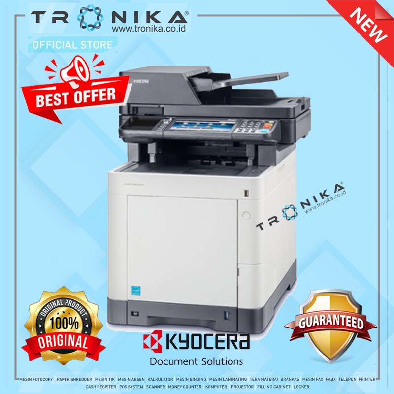 MESIN FOTOCOPY WARNA | KYOCERA ECOSYS M6630CiDN | ORIGINAL | GARANSI RESMI