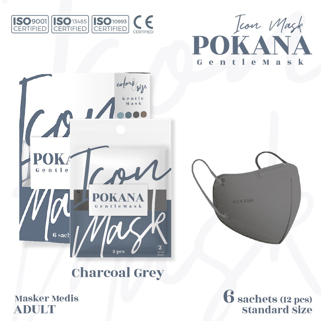 Pokana Icon (Gentle Mask) 4ply Medical Mask