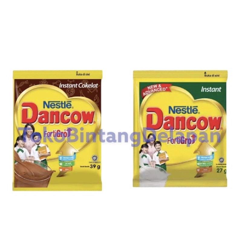 

Dancow Sachet/Saset Coklat/Vanilla (1 Renceng)