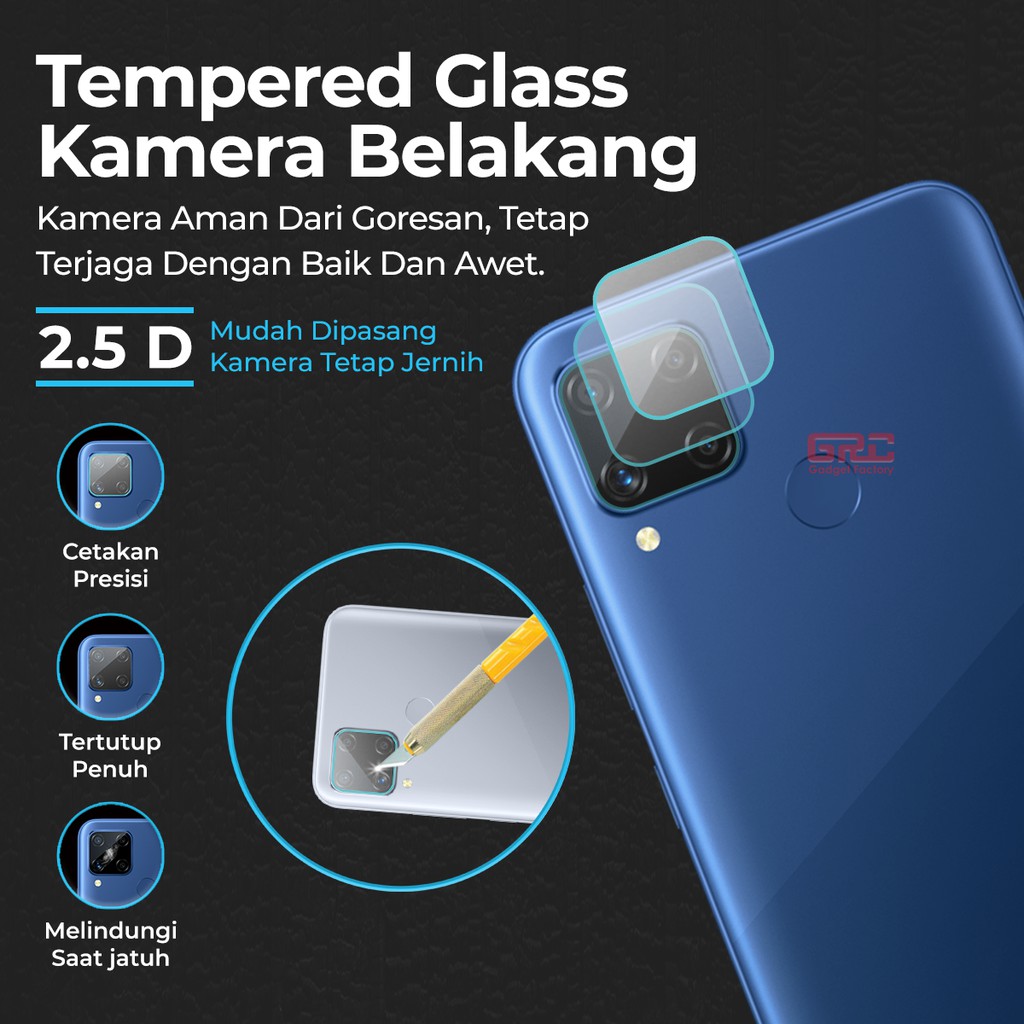 Tempered Glass Realme C15 HOGO Full Cover Anti Gores Kaca