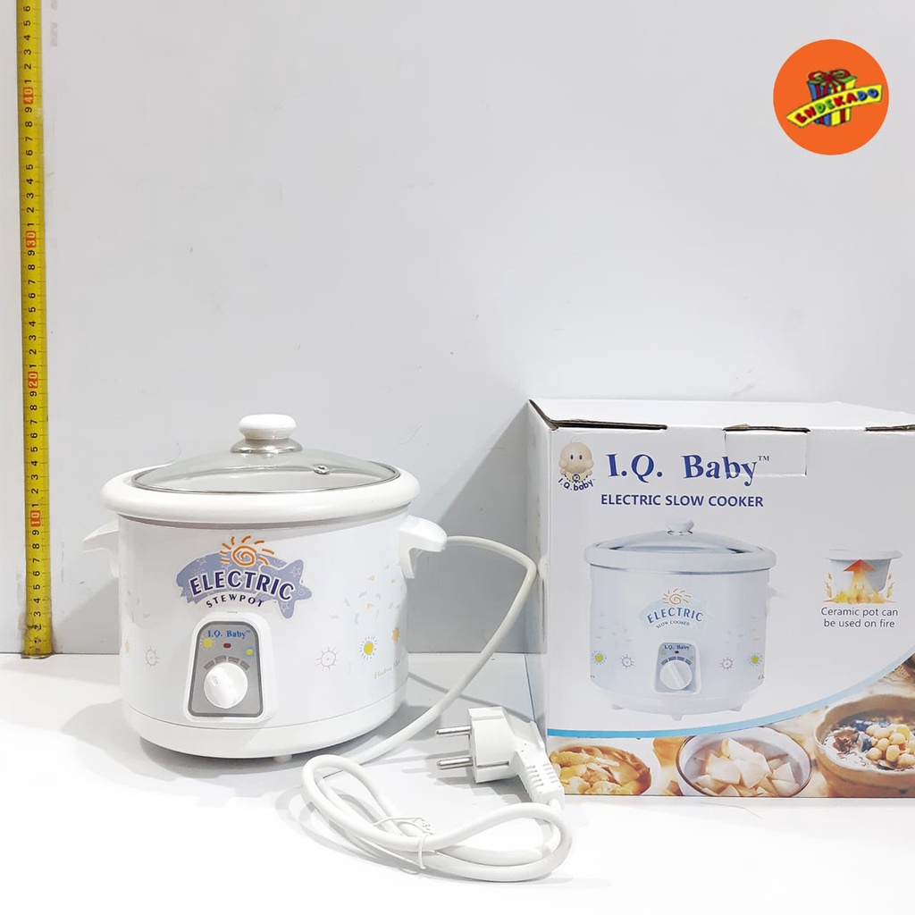 MAKASSAR! I.Q BABY ELECTRIC SLOW COOKER DD-10NS - Alat Masak