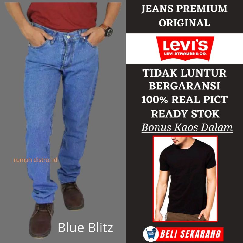 Celana Jeans Pria Model standar size 28 sampai 38