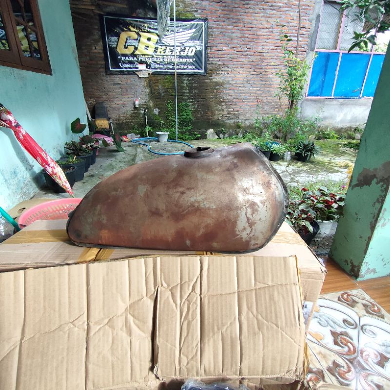 termurah Tengki tangki Yamaha DT pres tangki DT B pres kudus