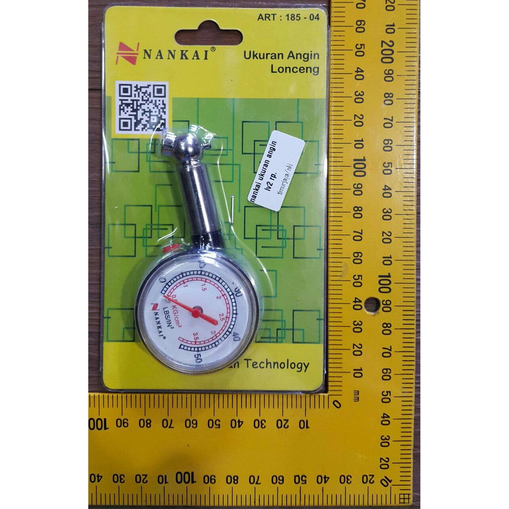 Tire Pressure Gauge Nankai Alat Tester Pengukur Tekanan Angin Ban