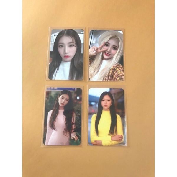 Photocard loona orbit 2.0 kim lip & jinsoul subunit 1/3 heejin & hyunjin love & live