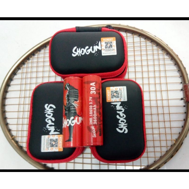 BATERAI SHOGUN by.KDEST 18650 3600mAh 30A o