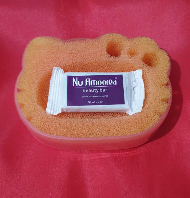 Tempat Sabun Bentuk Hellokitty Dengan Spons