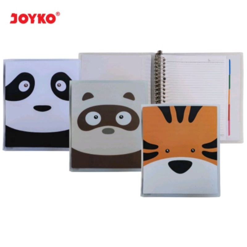 

Binder Note Joyko A5-TSAF-F511 Animal Face