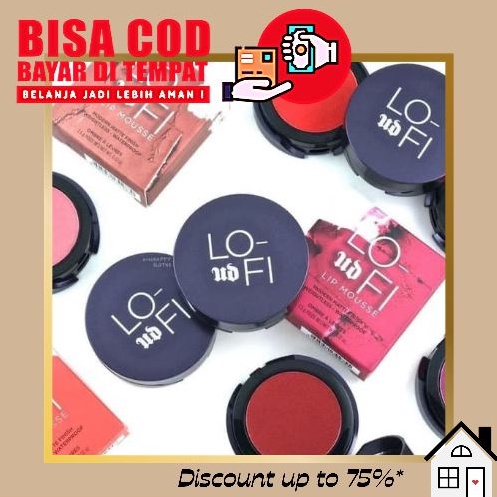 LIPSTIK URBAN DECAY LO FI Lip Mousse Modern Matte lipstick Waterproof Ombre ORIGINAL