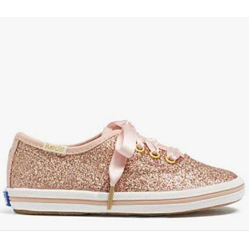 keds kids champion glitter rosegold / keds kids