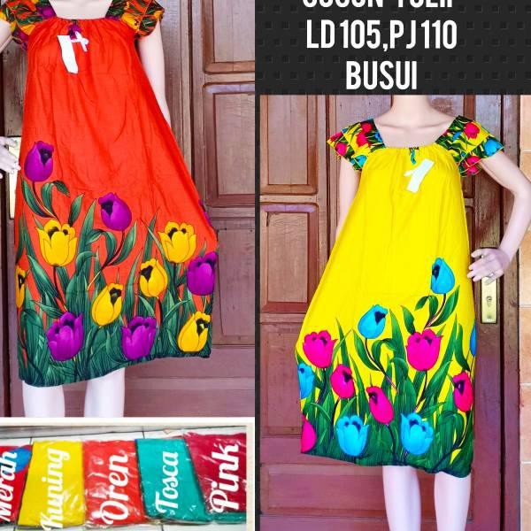 ╕Lagi Murah > isi 5 daster. Lengan Susun Bali. Leher Karet. SERIAN GESER PICT.. Daster Bali. Daster