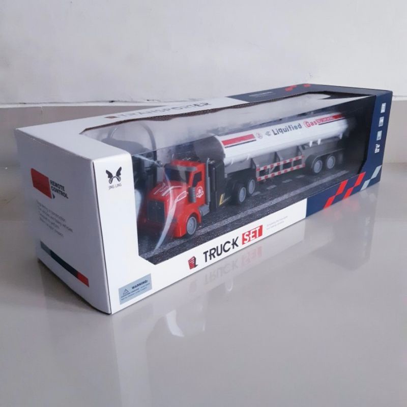 Rc Truk Tanki Remote Control Batre Cas - Mainan Mobil Truck Tangki Anak Remot Kontrol