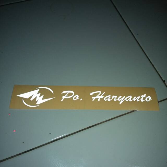 

sticker stiker bus bis po haryanto