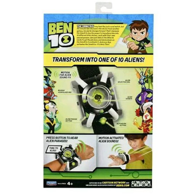 ben 10 deluxe omnitrix role play watch