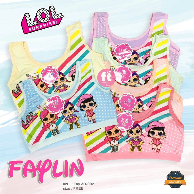 FX SHOP MINISET ANAK PELAJAR / MINISET ANAK PEREMPUAN Sablon 3D