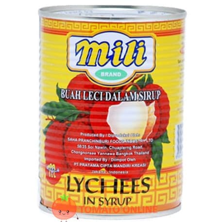 

asa457a Mili Leci / Lychee / Lychee / Kaleng Kaleng Syrup Thailand 565 Gram Xa20X1