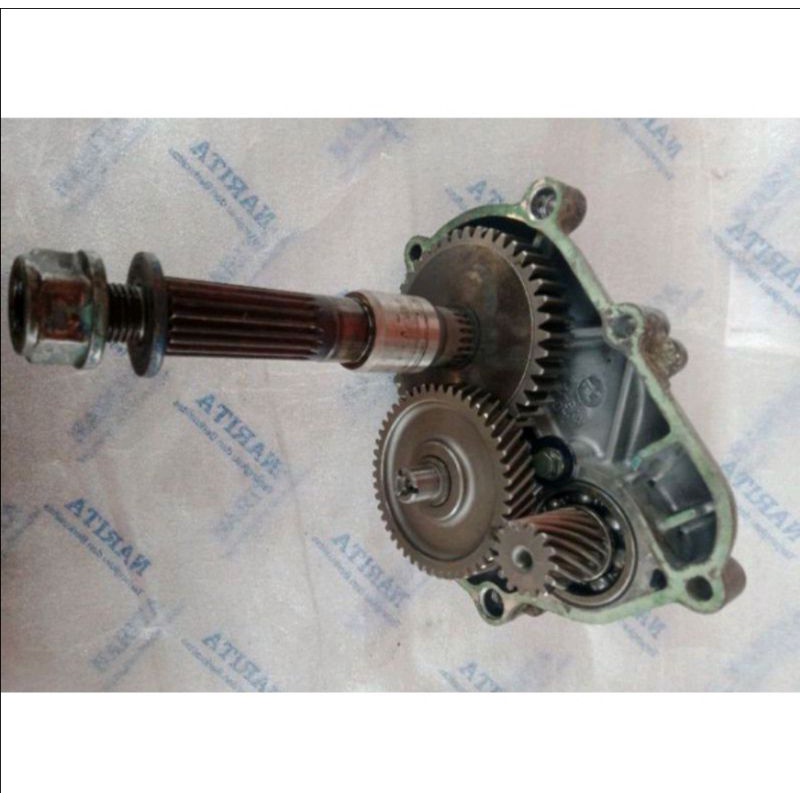 gigi rasio bok rasio gigi gardan pull set Yamaha Mio sporty/ Mio smile/Mio soul original (copotan)