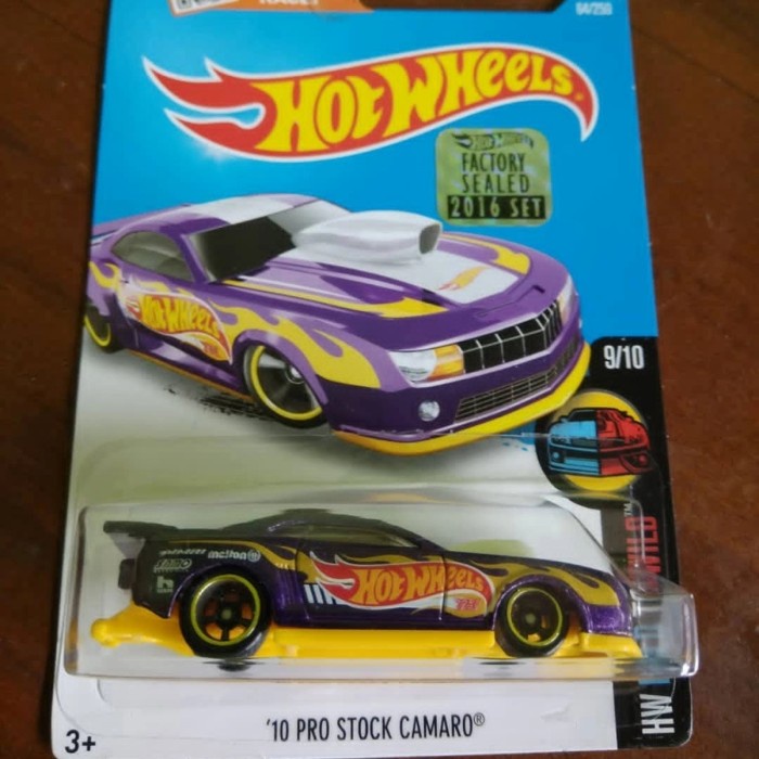 READY Hotwheels Ths '10 Pro Stock Camaro Super Treasure Hunt MURAH