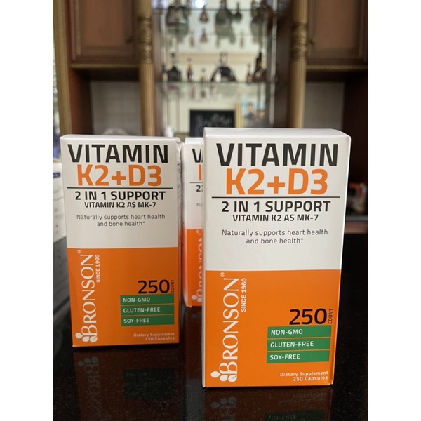 Bronson vitamin k2+D3