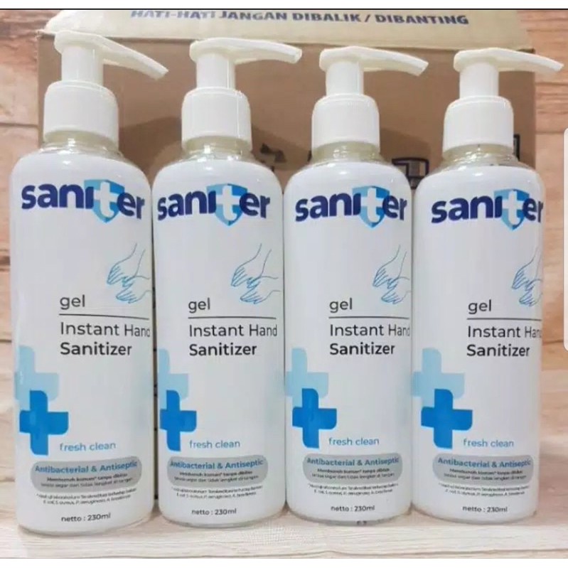 Saniter Gel Hand Sanitizer 230 ml