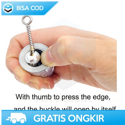 TONGKAT SULAP APPEARING JAIB APPEARING CANE METAL TRICK 120CM MURAH