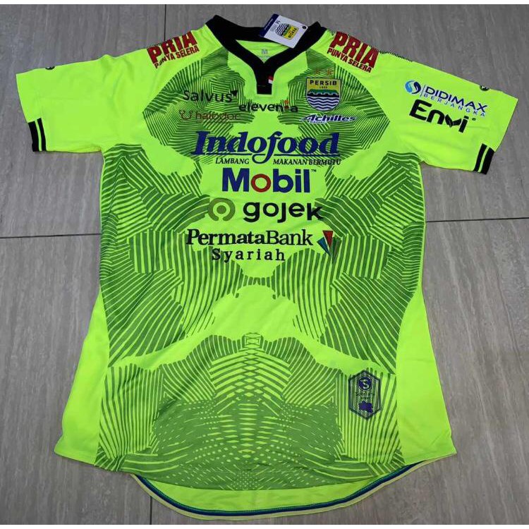 JERSEY BOLA PERSIB BANDUNG GK KIPER HIJAU LIGA 1 2019 GRADE ORI