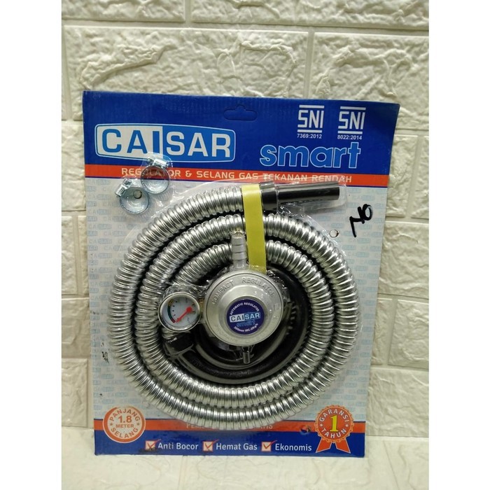 SELANG GAS DAN REGULATOR CAISAR SMART PAKET SELANG GAS DAN REGULATOR