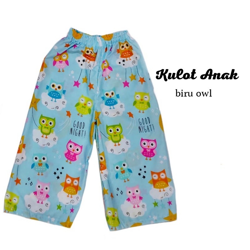 PILIH MOTIF Kulot Anak Perempuan Katun Usia 3th - 4th / Grosir kulot anak,bisa ecer / Celana Kulot Anak / Pilih Motif Kulot anak 3-4 tahun L/KULOT ANAK PEREMPUAN / CELANA PANJANG CEWEK MOTIF