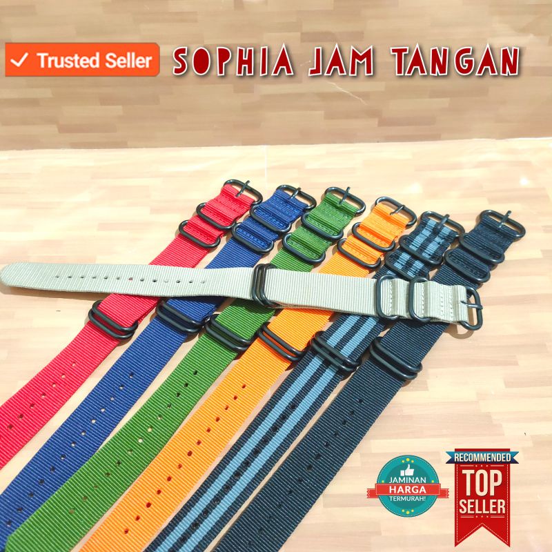 [ BISA COD ] TERMURAH STRAP JAM TANGAN CANVAS , STRAP JAM TANGAN NYLON  TALI STRAP JAM TANGAN , STRAP TALI NATO , STRAP CANVAS , TALI JAM TANGAN NATO , TALI CANVAS JAM TANGAN