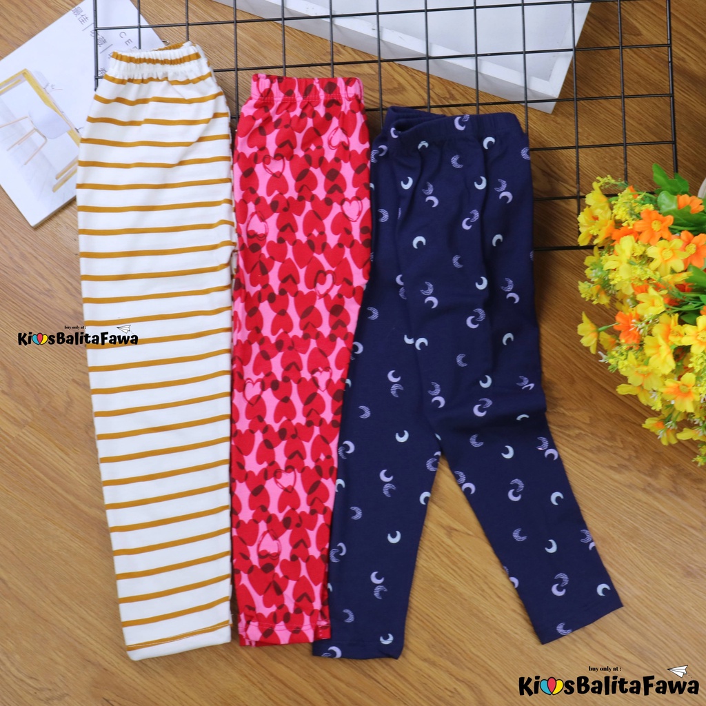 Legging Kiddie uk bayi-5 Tahun / IMPORT Leging Anak Perempuan Grosir Celana Panjang Lejing Laging Ketat Adem Murah