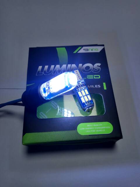 LAMPU LED T10 LUMINOS SMD 3014 JELY 15 MATA SUPER BRIGHT