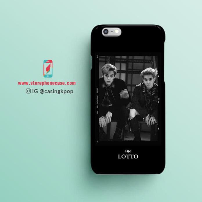 HANDPHONE ACCESORIES CASING HANDPHONE KPOP CHANYEOL, SUHO (EXO) - LOTTO HPP1_2023