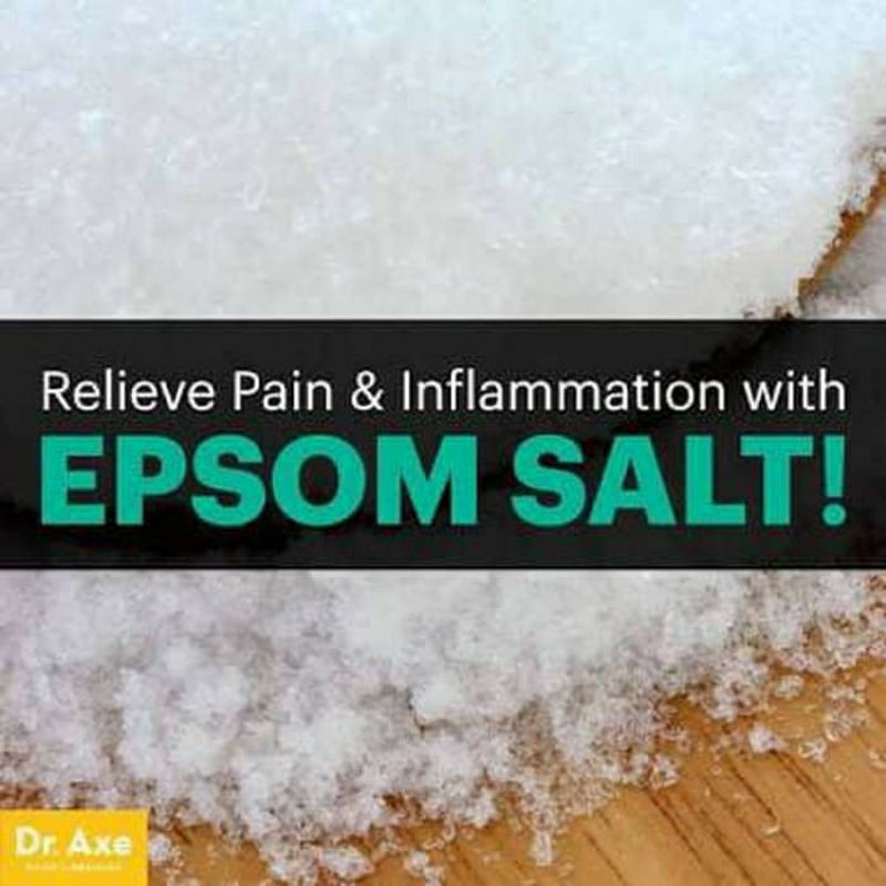 GARAM INGGRIS / MgSO4 / EPSOM SALT / GERMANY / MAGNESIUM SULFAT 500GRAM