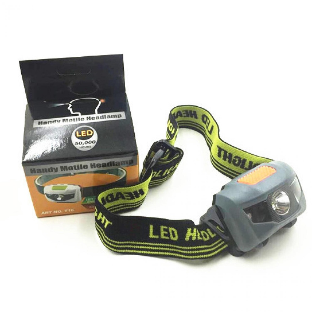 (BISA COD) RVOSTR LED Headlamp LED Multifunction Outdoor 3W - GD63