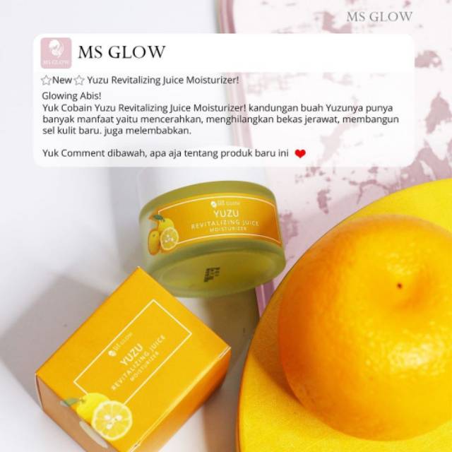 YUZU REVITALIZING JUICE MS GLOW | Shopee Indonesia