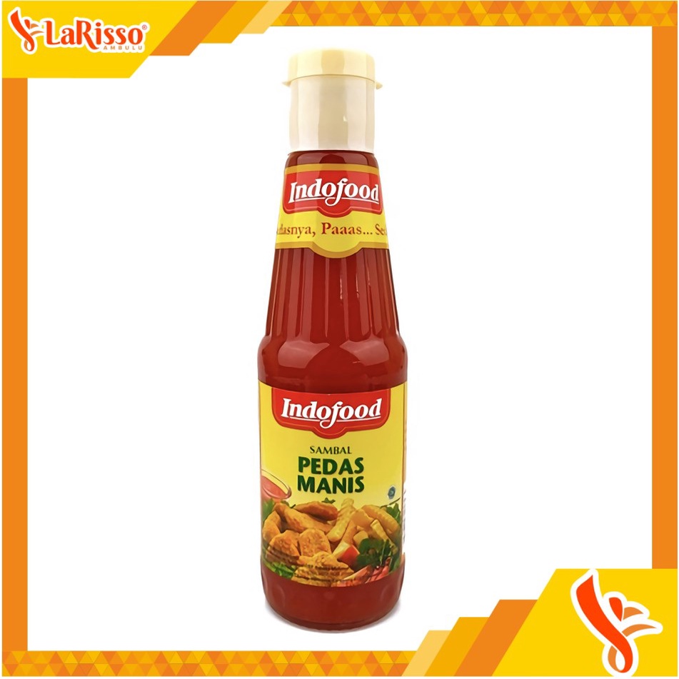 

INDOFOOD SAMBAL BOTOL KACA 335ML PEDAS MANIS