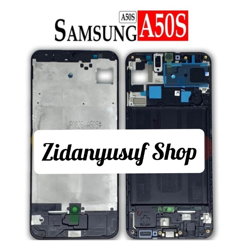 FRAME TULANG LCD SAMSUNG A50S A507 TATAKAN DUDUKAN LCD TULANG TENGAH