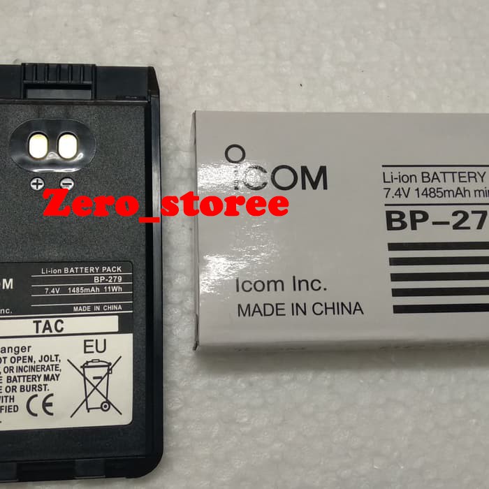 BP-279 Baterai Icom IC-V88 IC-U88 V88 U88 HT BP 279 Bagus Murah Awet Batre HT ICOM BP279 Bateray Battery