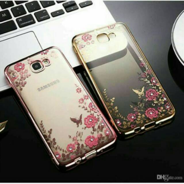 Casing Samsung A3 2017/ A5 2017 & A7 2017 Flower Bad Softcase Series