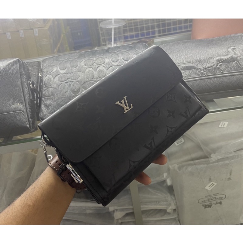 Handbag Clutch Louis Vettio Premium Pria/Wanita Quality Import