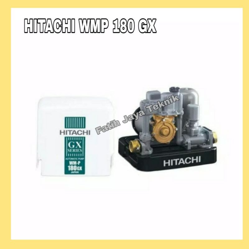 Pompa Air Hitachi WM P180GX Pompa Air Dorong Otomatis
