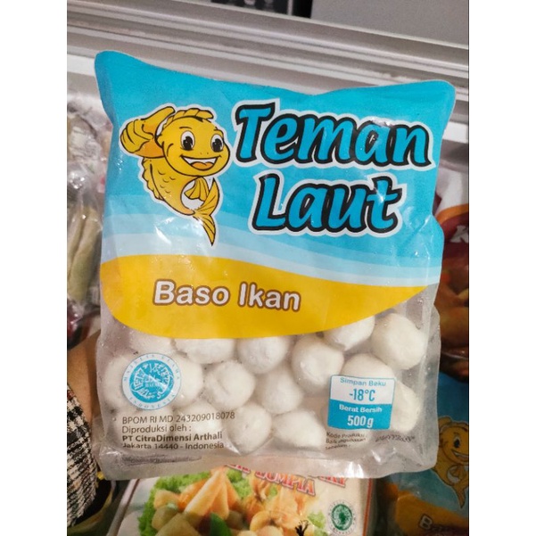 

Teman laut bakso ikan